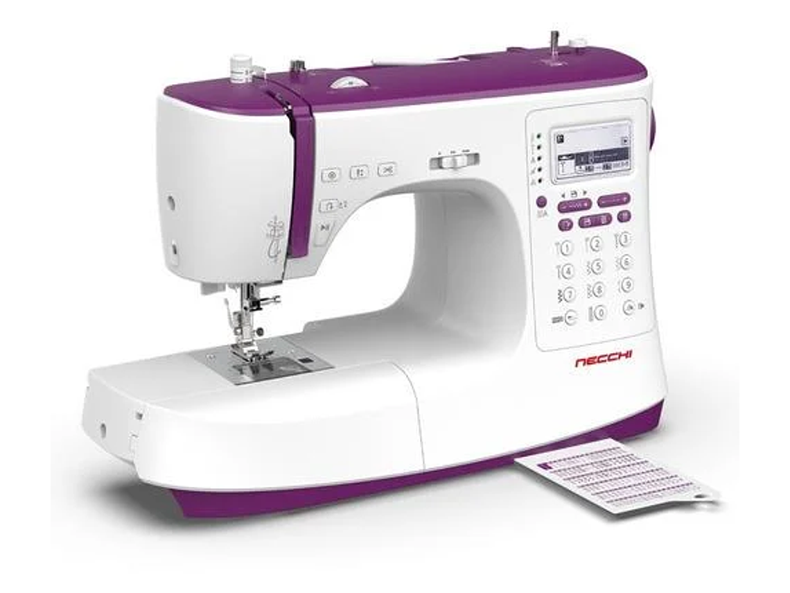 MAQUINA DE COSER NECCHI NC204D CON MESA Y FUNCIONES AVANZADAS 5