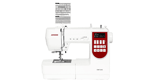 COMBO JANOME MÁQUINA DE COSER DM7200 + OVERLOCK 8002D
