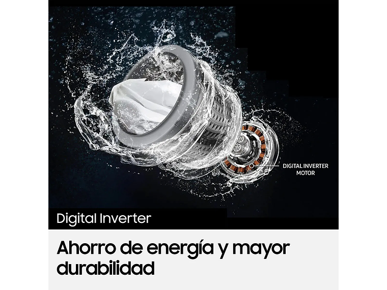 LAVADORA CARGA FRONTAL SAMSUNG WW10DG5U34AE BE SPOKE 10.5KG BLANCO 8