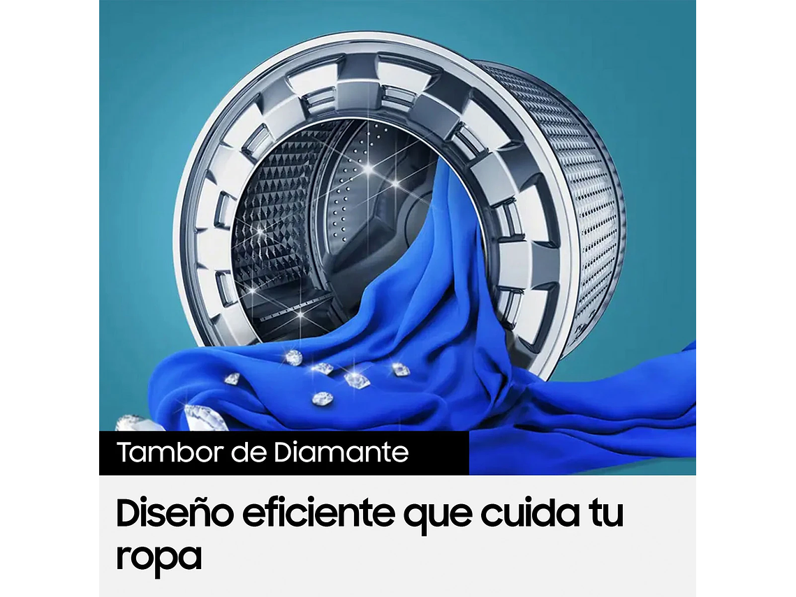 LAVADORA CARGA SUPERIOR SAMSUNG WA24A8370GV 24KG NEGRO 6