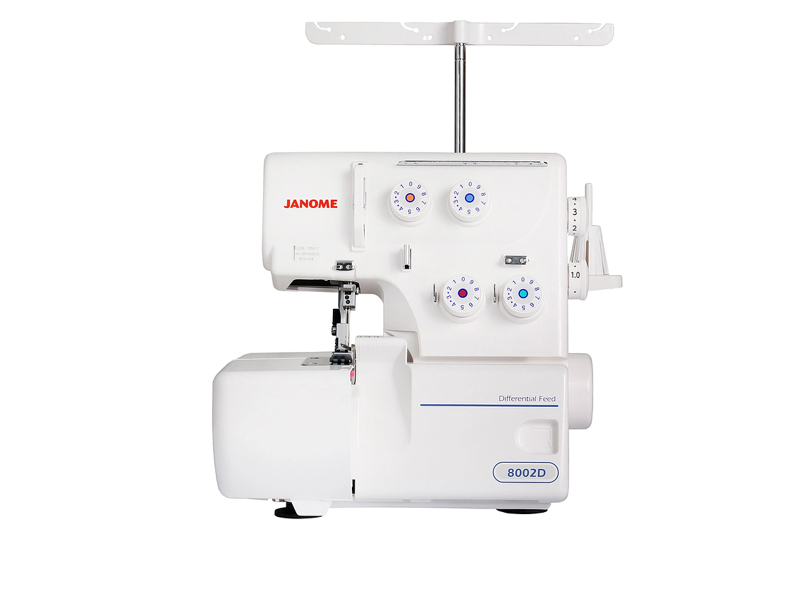 COMBO JANOME MÁQUINA DE COSER DM7200 + OVERLOCK 8002D 2