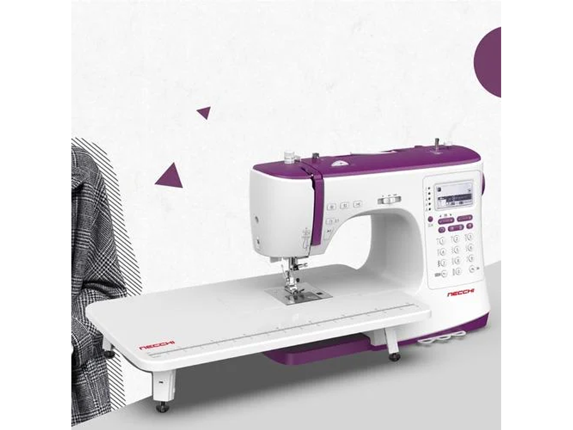 MAQUINA DE COSER NECCHI NC204D CON MESA Y FUNCIONES AVANZADAS 7