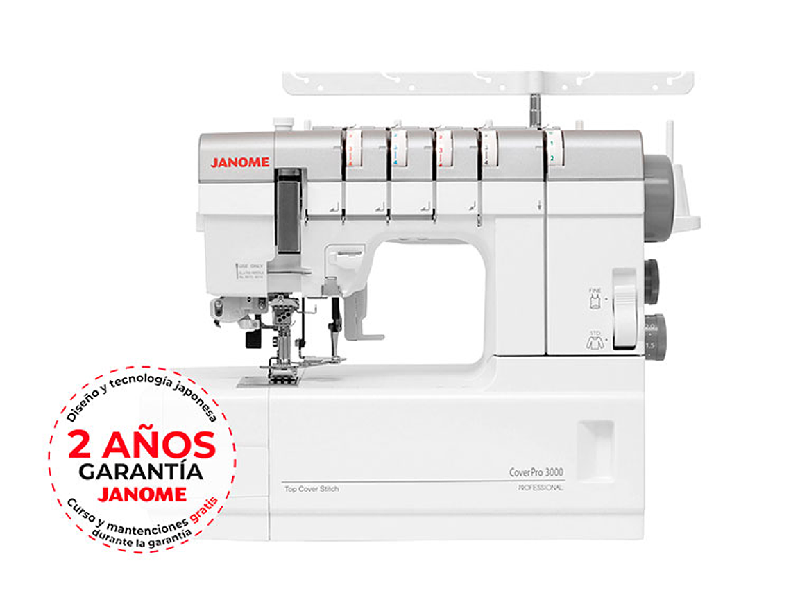 MÁQUINA COSER JANOME COVERPRO3000P COLLERETERA 5