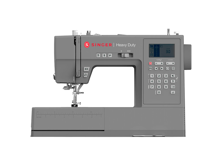 MAQUINA DE COSER SINGER HD6805C MÁQUINA DE COSER HEAVY DUTY COMPUTARIZADA 1