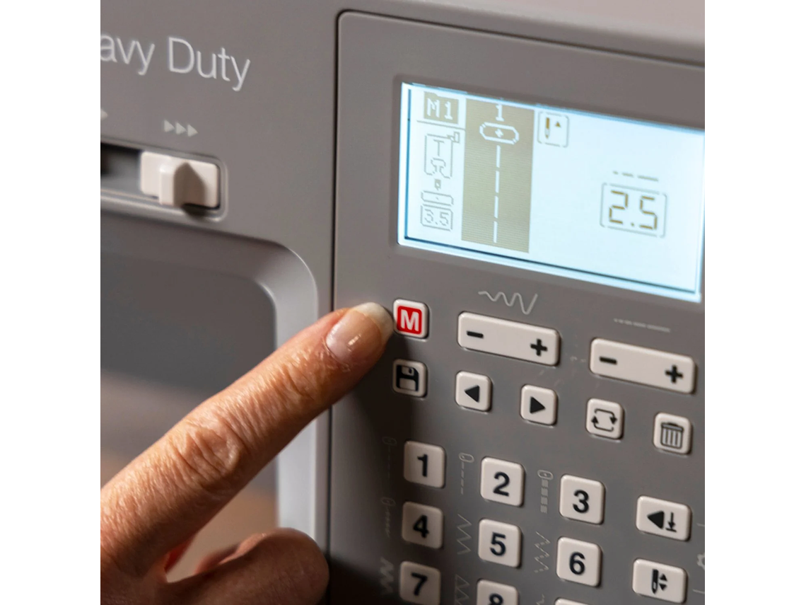 MÁQUINA DE COSER SINGER HEAVY DUTY HD6805C COMPUTARIZADA 4