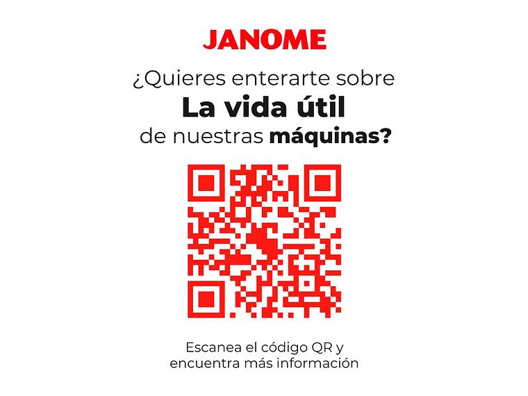 COMBO JANOME MÁQUINA DE COSER DM7200 + OVERLOCK 8002D 6