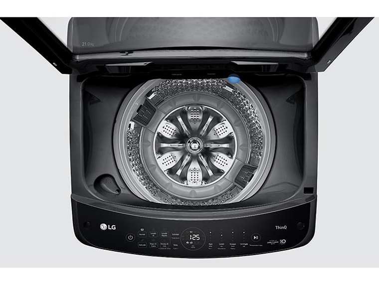 LAVADORA CARGA SUPERIOR LG WT21PBV6 21KG NEGRO 9