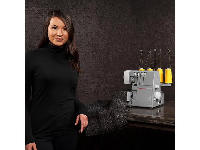 COSER CON PRECISION: MAQUINA OVERLOCK SINGER HD0405S PORTATIL 7