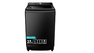LAVADORA CARGA SUPERIOR HISENSE WT3T2325DB 23KG NEGRO