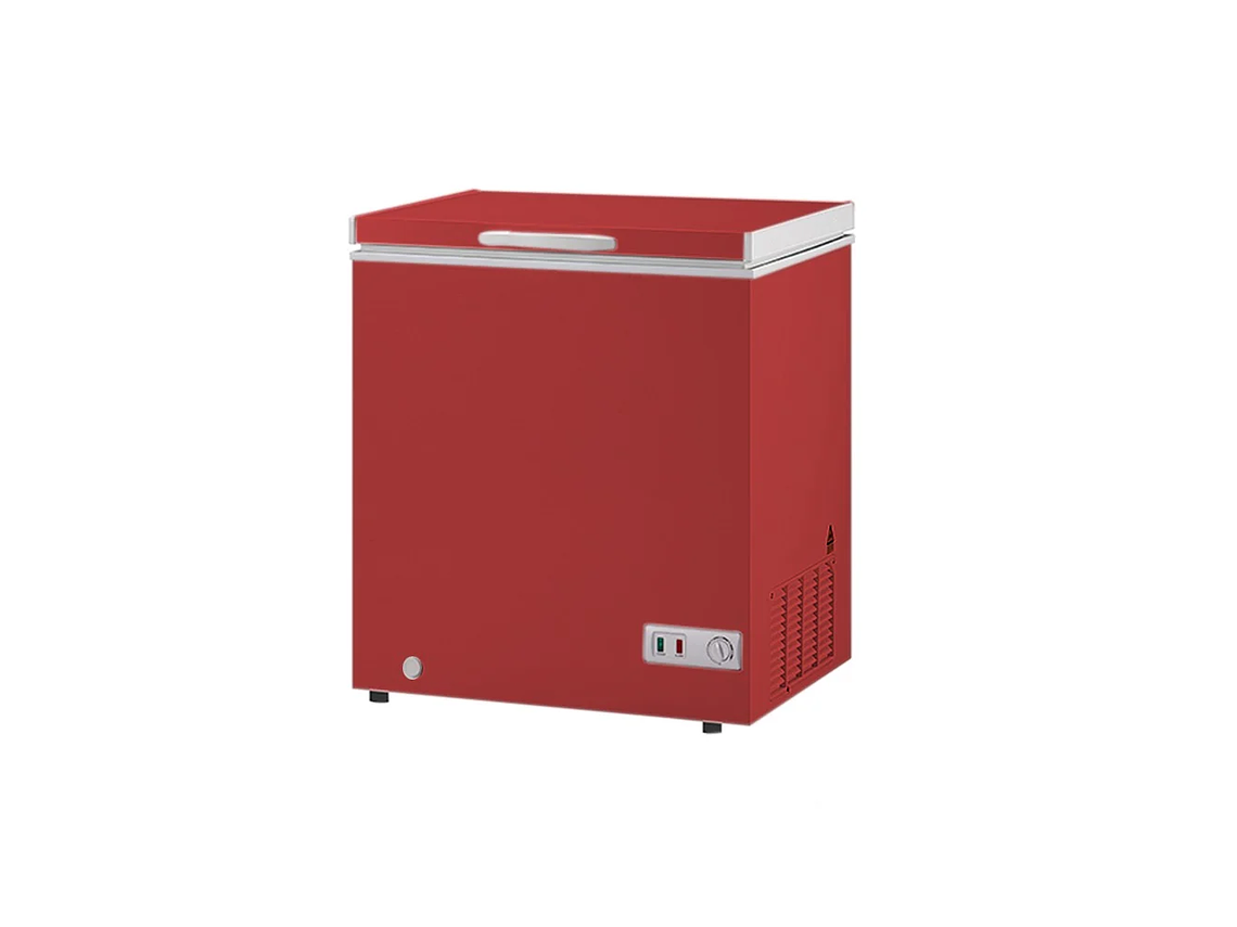 CONSERVADORA / CONGELADORA 155 LTS COLOR ROJO NORKALT 1