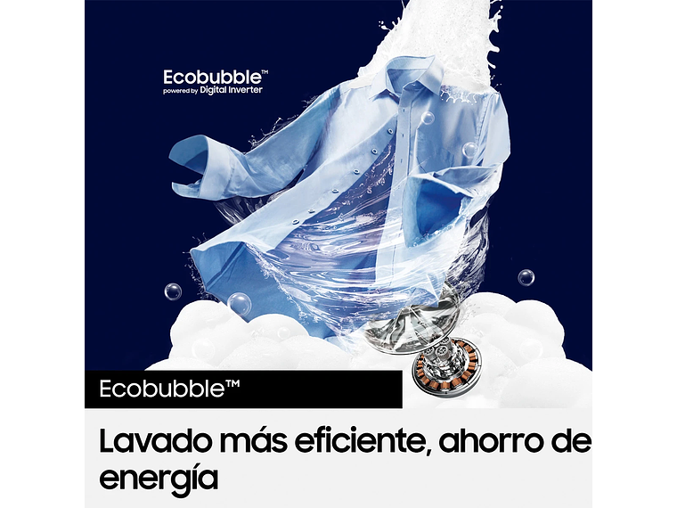 LAVADORA CARGA SUPERIOR SAMSUNG WA80F21S8BZS BE SPOKE 21KG NEGRO 9