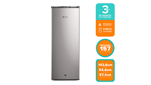 CONGELADOR VERTICAL MADEMSA 157 L FRÍO DIRECTO M-265V