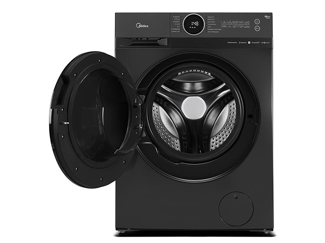 LAVADORA CARGA FRONTAL MIDEA MF200W150B/T 15KG GRAFITO 8