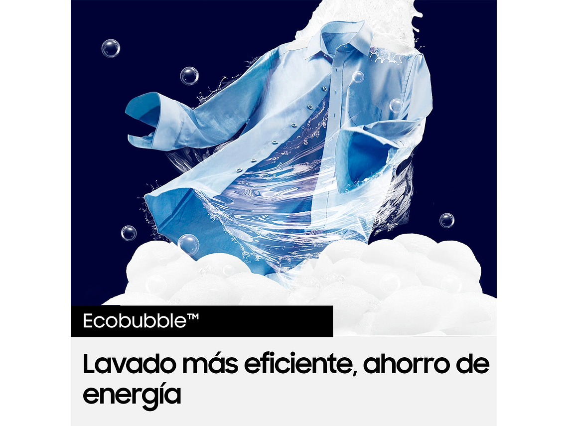 LAVADORA CARGA FRONTAL SAMSUNG WW12CGC04DAE 12KG BLANCO 5