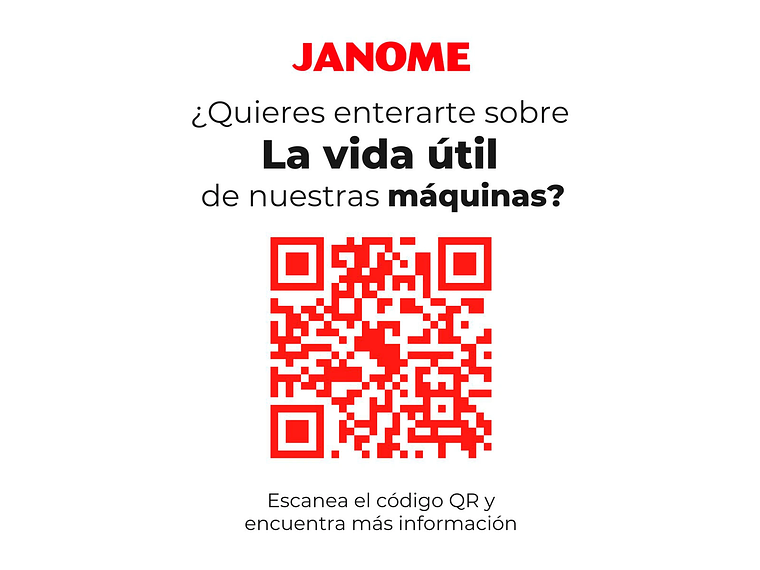 PACK JANOME MAQUINA DE COSER 1050DC + MAQUINA OVERLOCK 8002D 7