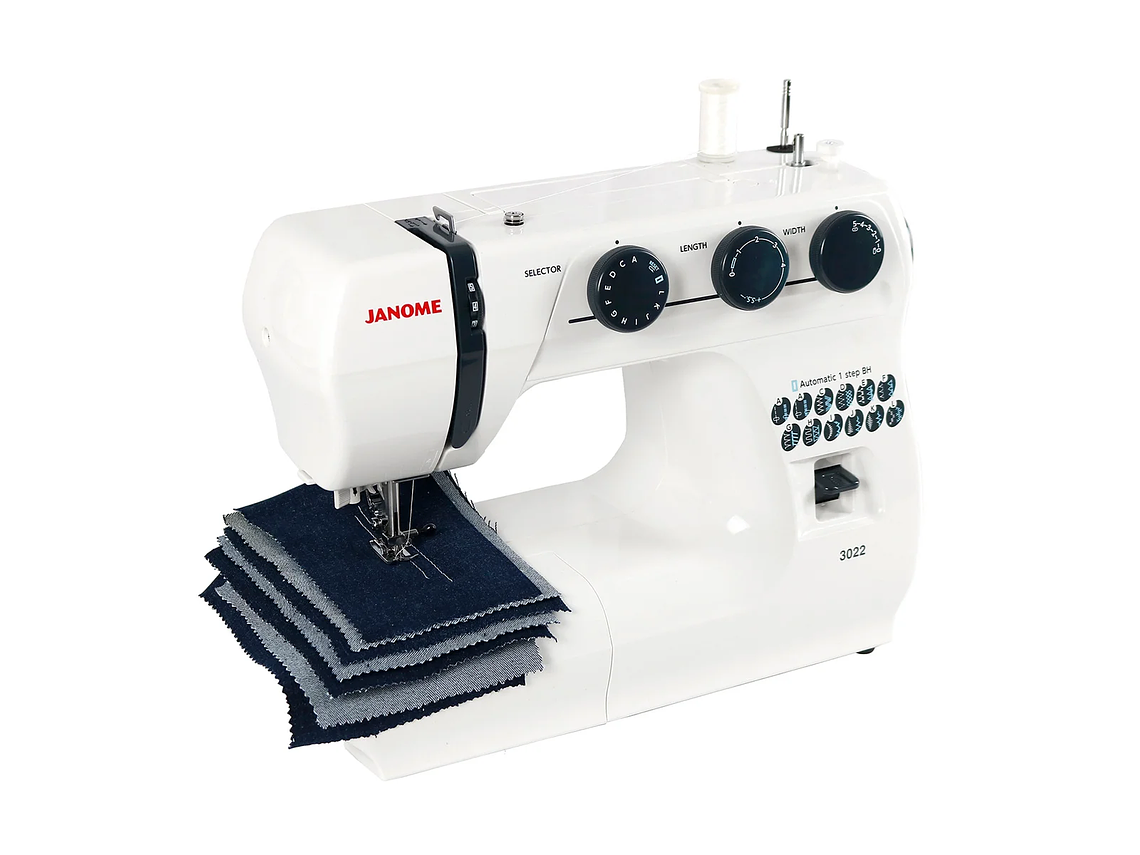 MAQUINA DE COSER JANOME 3022 + MY8002D 5
