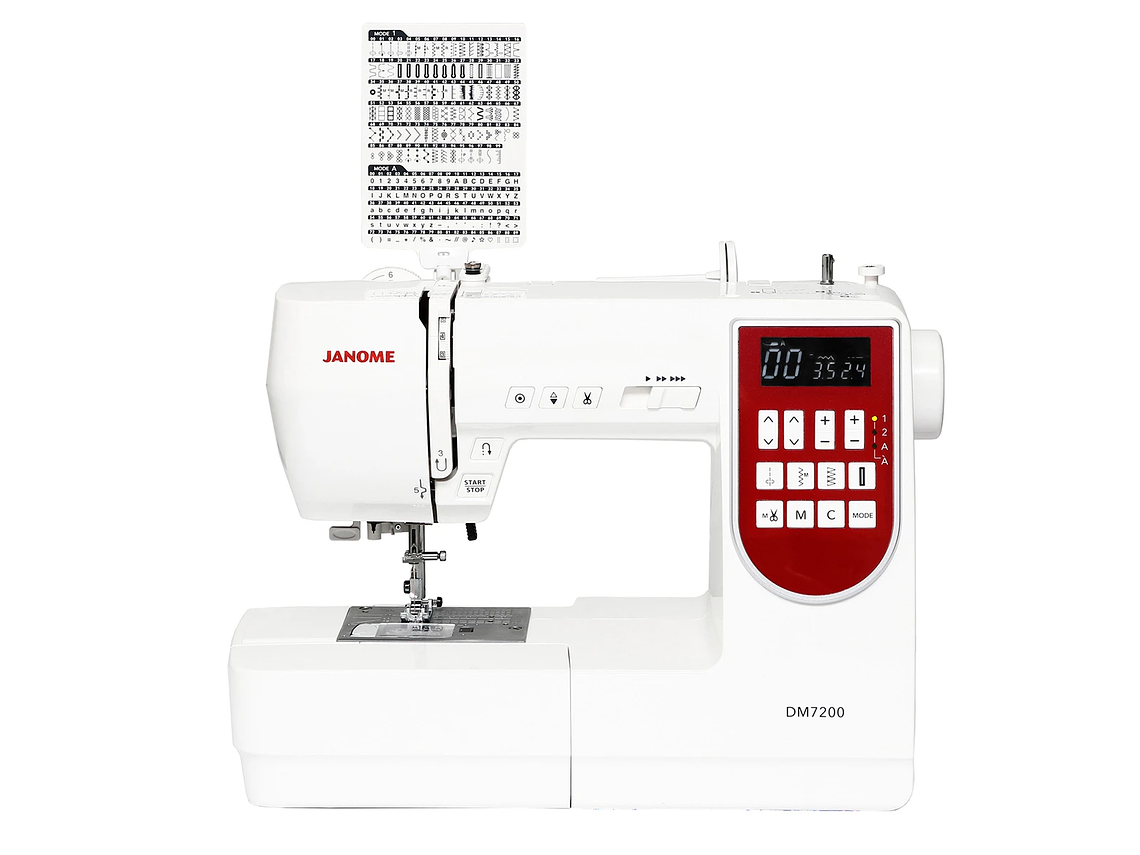MAQUINA DE COSER JANOME DM7200 1