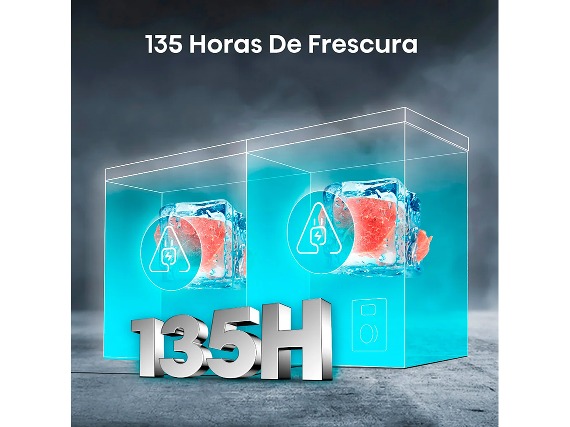 FREEZER HORIZONTAL HISENSE 297 L FRÍO DIRECTO FC-39DT BLANCO 5