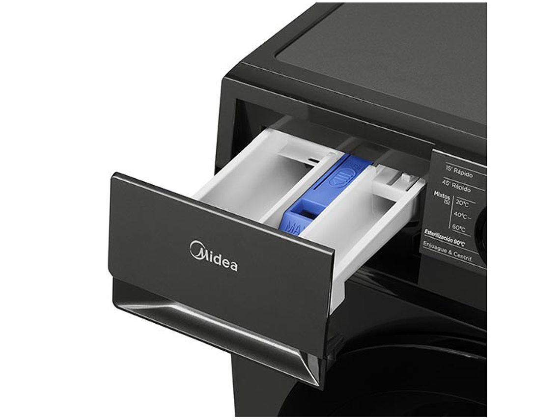 LAVADORA CARGA FRONTAL MIDEA MF100W125B/T 12.5KG TITANIO 3