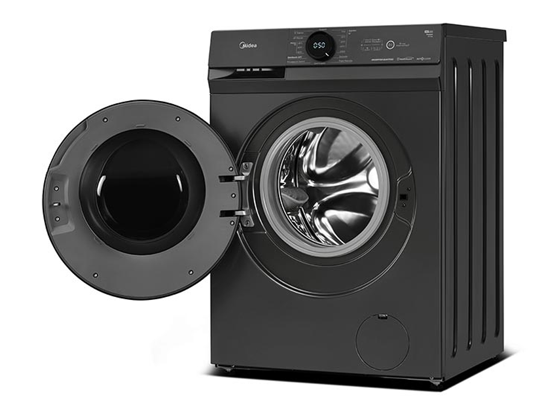 LAVADORA CARGA FRONTAL MIDEA MF100W125B/T 12.5KG TITANIO 4