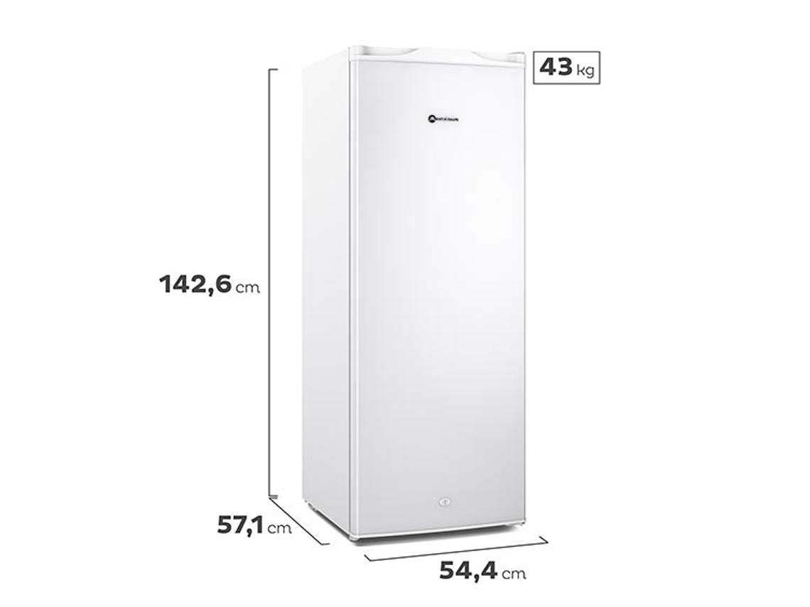 CONGELADOR VERTICAL MADEMSA 157 L FRÍO DIRECTO MFV 645 B 2