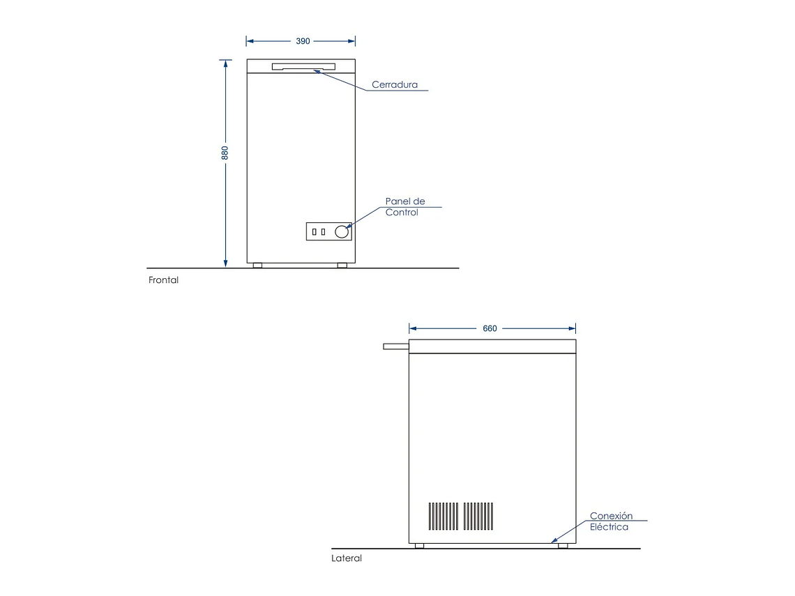 CONSERVADORA / CONGELADORA 60 LTS NORKALT 6