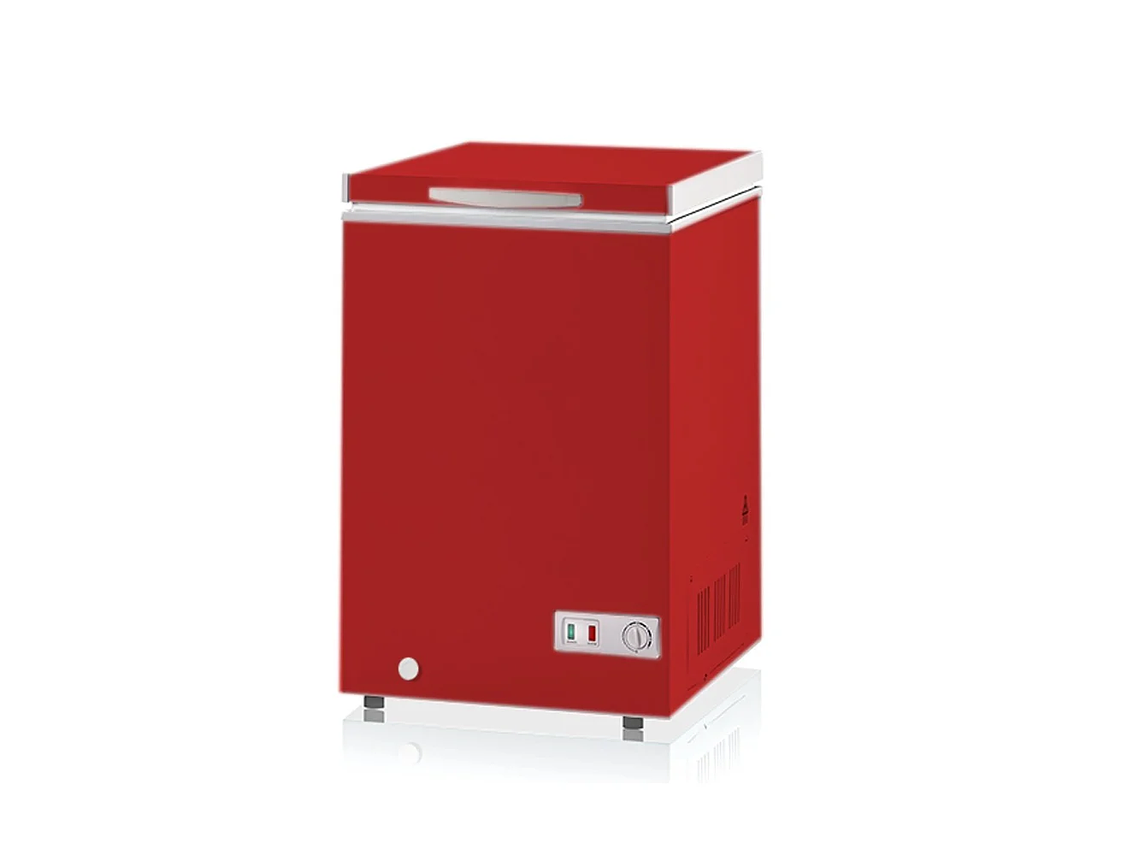 CONSERVADORA / CONGELADORA 105 LTS COLOR ROJO NORKALT 1