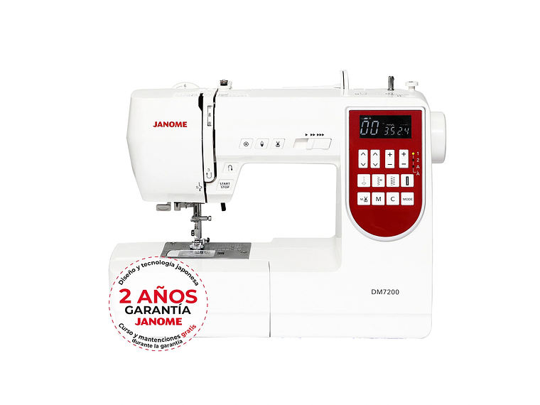 MAQUINA DE COSER JANOME DM7200 6