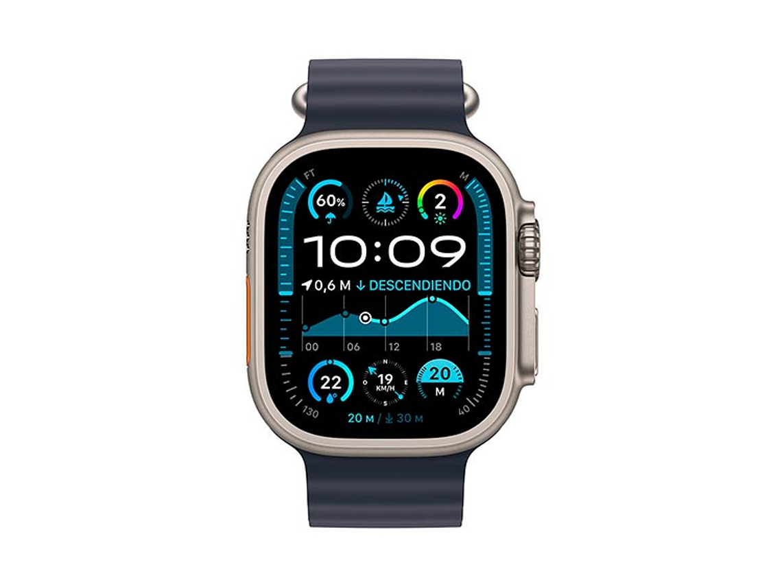 APPLE WATCH ULTRA 2 49MM TITANIO NATURAL CORREA OCEAN 2