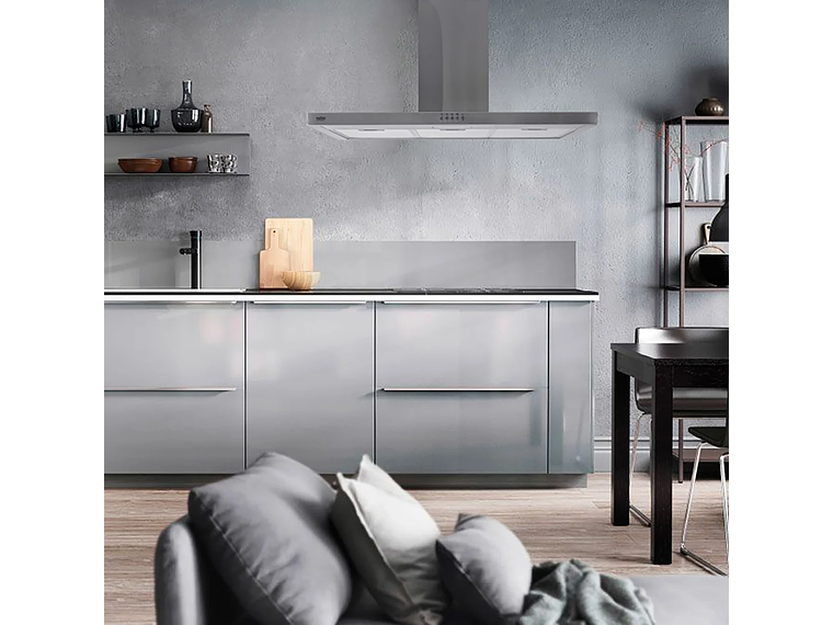 CAMPANA RECTANGULAR ACERO INOX 90CM 4