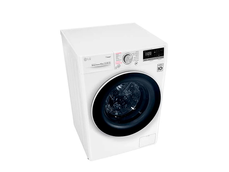 LAVADORA CARGA FRONTAL LG WM12WVC4S6 12KG BLANCO 1