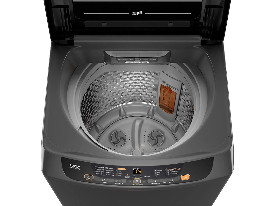 LAVADORA AUTOMÁTICA MADEMSA 21KG CARGA SUPERIOR 21 GRIS ONIX 7