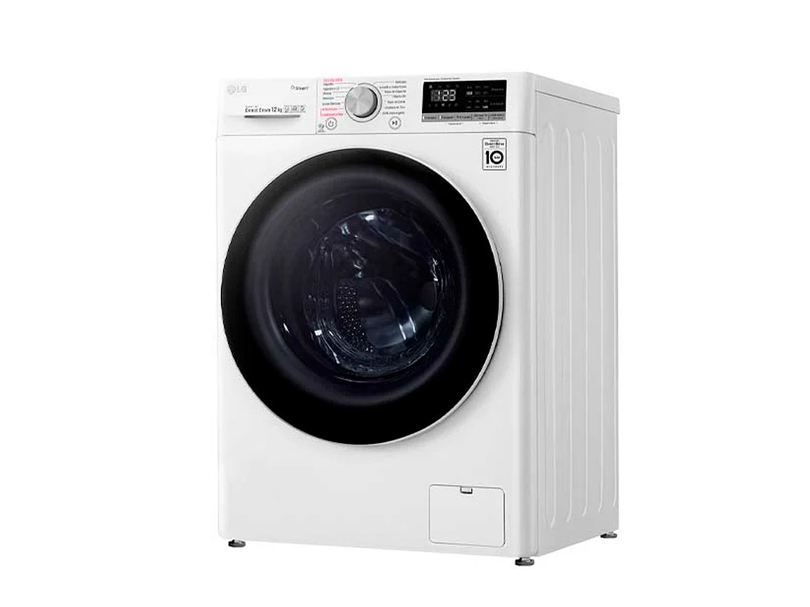 LAVADORA CARGA FRONTAL LG WM12WVC4S6 12KG BLANCO 3