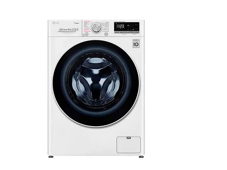 LAVADORA CARGA FRONTAL LG WM12WVC4S6 12KG BLANCO 5