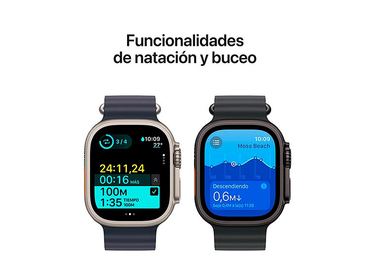 APPLE WATCH ULTRA 2 49MM TITANIO NATURAL CORREA LOOP M 4