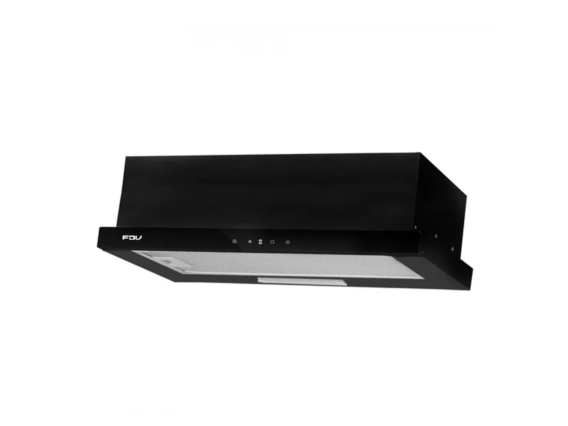 CAMPANA BAJO MUEBLE TWIN BLACK TOUCH 60 CM 440 M3/H FDV 1