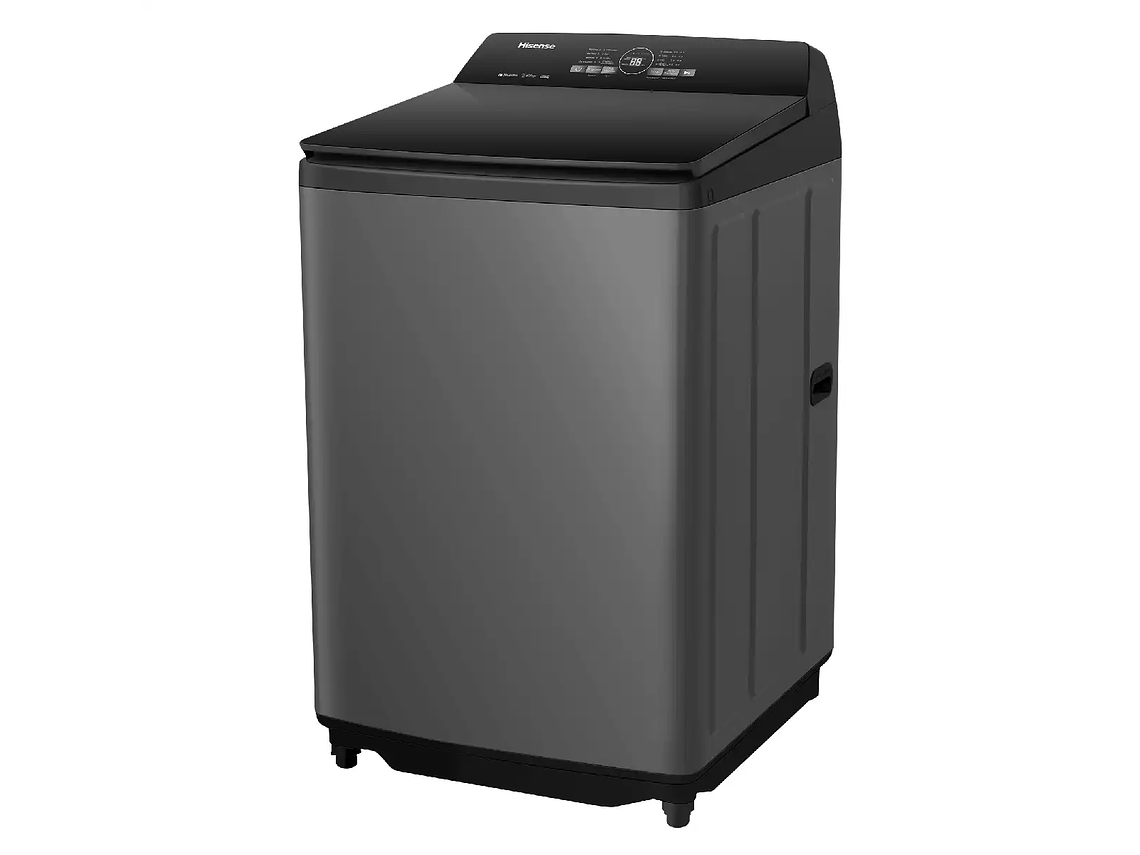 LAVADORA CARGA SUPERIOR HISENSE WT3I2323UT 23KG GRAFITO 1