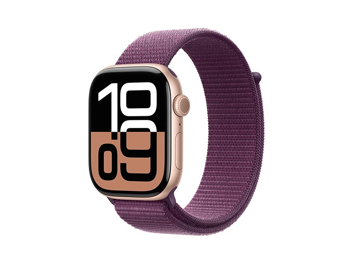 APPLE WATCH SERIE 10 46MM ROSE GOLD ALUMINIO CORREA LOOP DEPORTIVA 1