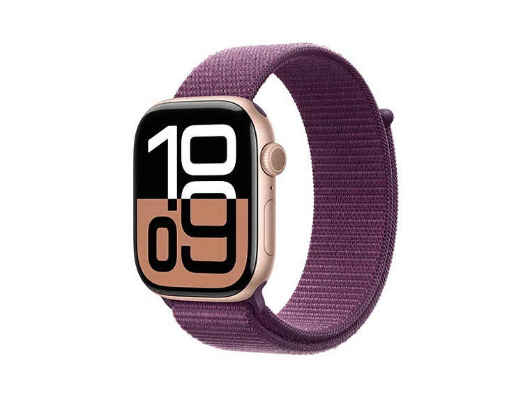 APPLE WATCH SERIE 10 46MM ROSE GOLD ALUMINIO CORREA LOOP DEPORTIVA 1