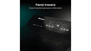LAVADORA CARGA SUPERIOR HISENSE WT3I2323UT 23KG GRAFITO