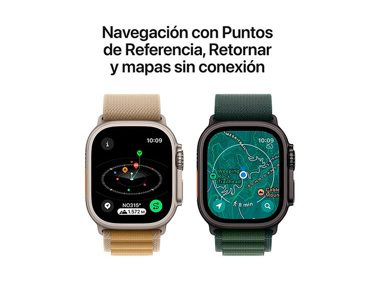 APPLE WATCH ULTRA 2 49MM TITANIO NATURAL CORREA LOOP M 7
