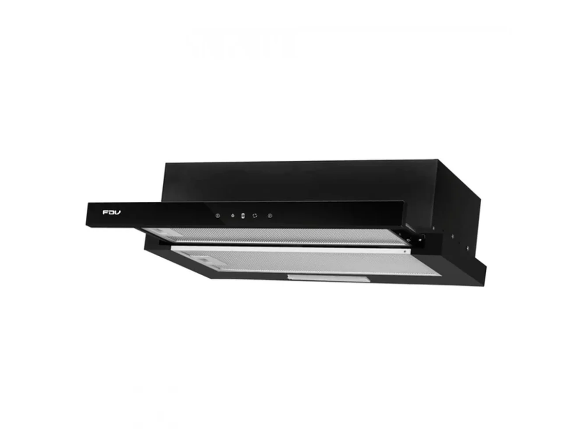 CAMPANA BAJO MUEBLE TWIN BLACK TOUCH 60 CM 440 M3/H FDV 4