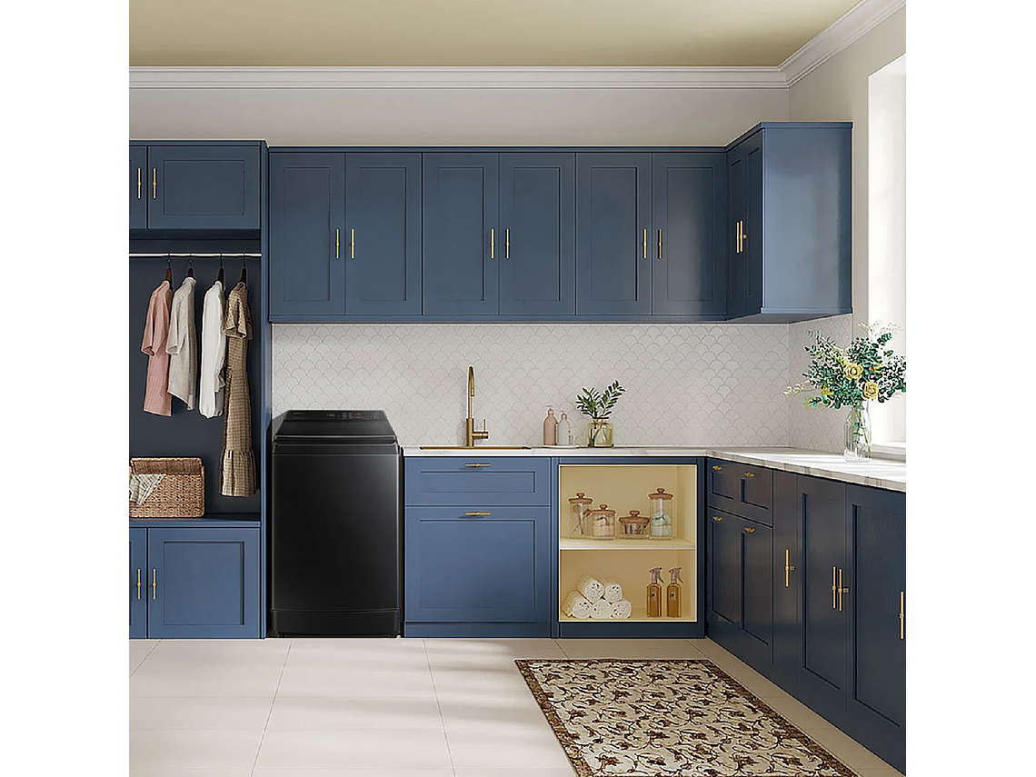 LAVADORA CARGA SUPERIOR SAMSUNG WA17CG6441BD 17KG GRAFITO 8