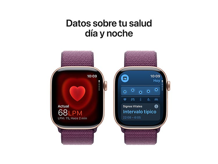 APPLE WATCH SERIE 10 46MM ROSE GOLD ALUMINIO CORREA LOOP DEPORTIVA 5