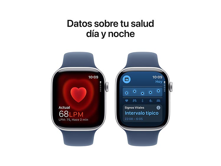 APPLE WATCH SERIE 10 46MM PLATA ALUMINIO CORREA DEPORTIVA M/L 6