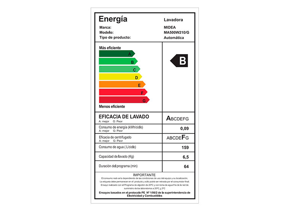 LAVADORA CARGA SUPERIOR MIDEA MA500W210 21KG GRIS 4