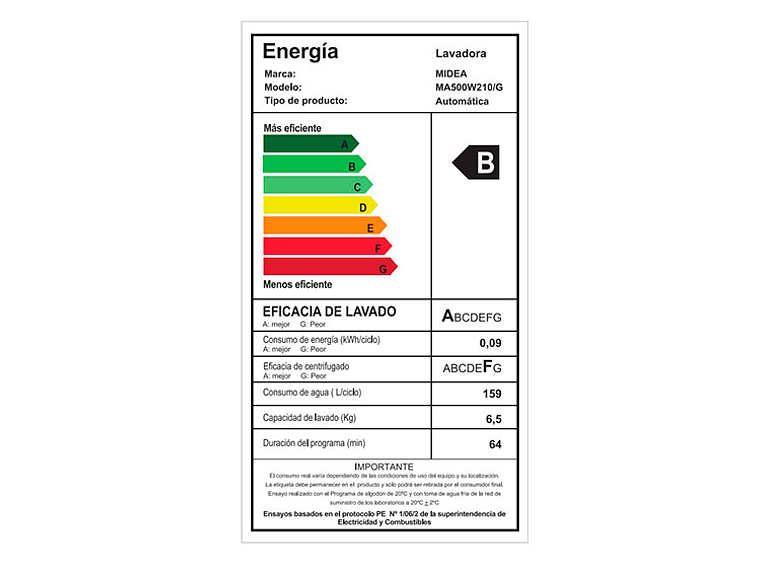 LAVADORA CARGA SUPERIOR MIDEA MA500W210 21KG GRIS 4
