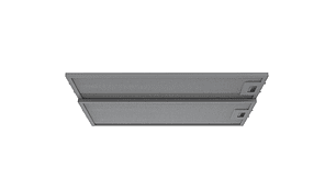 CAMPANA DE COCINA RETRÁCTIL MIDEA 59.5CM NEGRO MH60L07EM21BB-CL