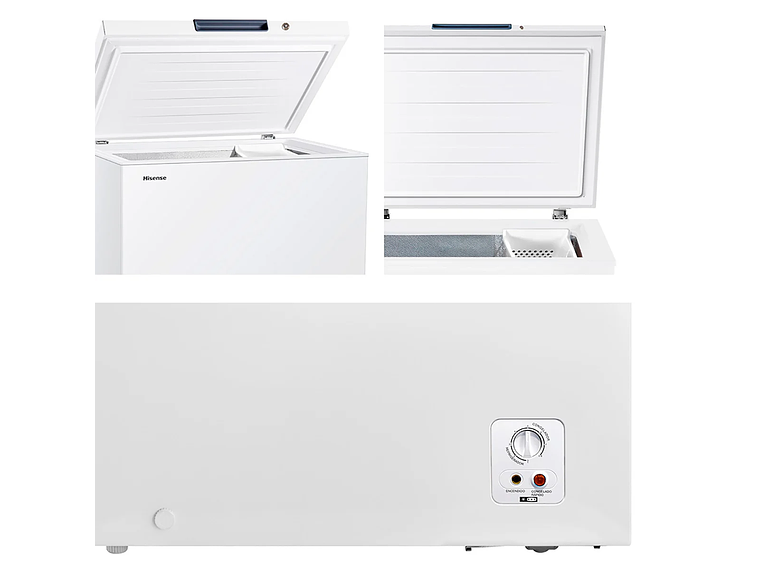 FREEZER HORIZONTAL HISENSE 142 L FRÍO DIRECTO DUAL FC184D4AW1 FUNCTION 2