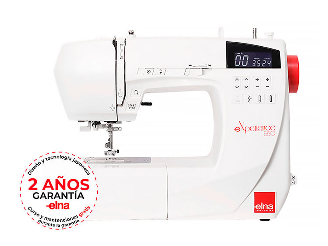 MAQUINA COSER JANOME ELNA EXPERIENCE 550 COMPUTARIZADA ELNA EXP550 8